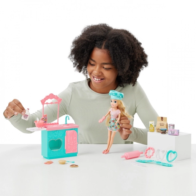 Ensemble de cuisson Sparkle Girlz avec poupée 27 cm