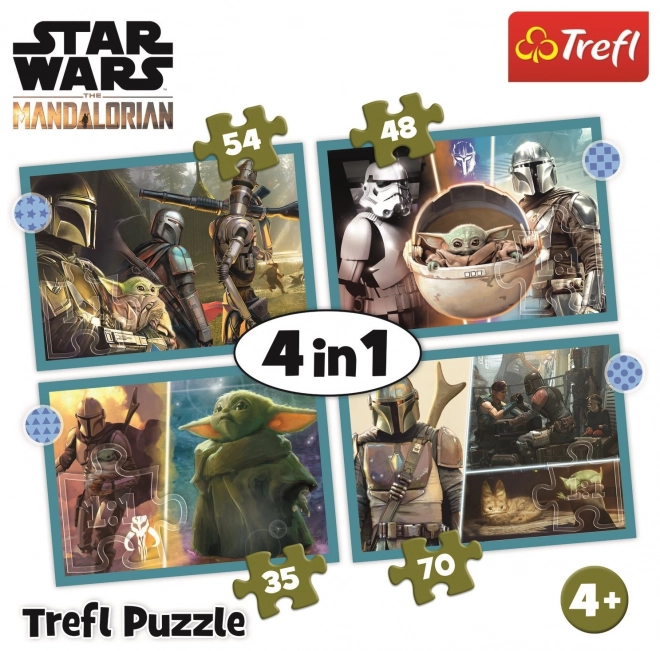 Puzzel 4in1 - Star Wars