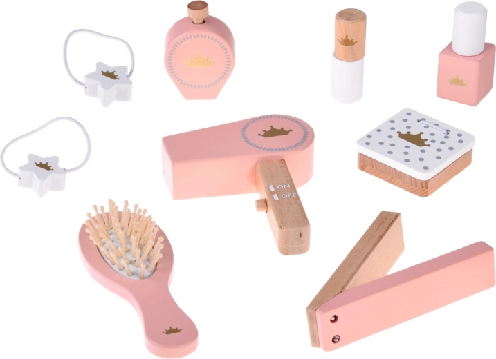 Rijke set accessoires voor stylistenspel