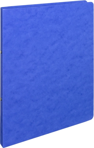 Classeur bleu A4 avec mécanisme à deux anneaux