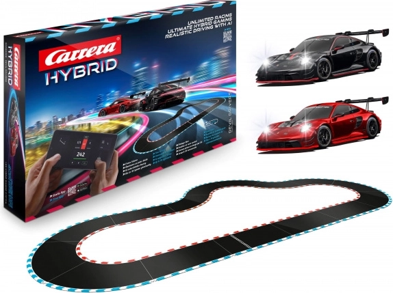 Carrera Hybrid racebaan Devil Drivers 6,09 m met Porsche 911