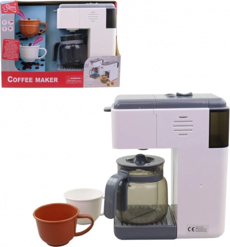 Koffiezetapparaat met accessoires voor kinderen
