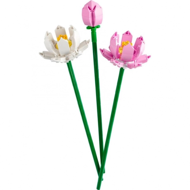 LEGO fleurs de lotus – set de construction décoratif
