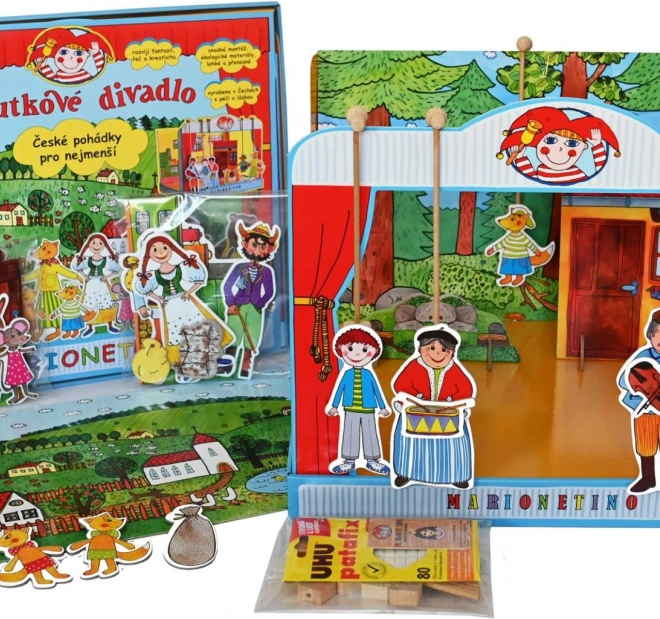Théâtre de marionnettes contes tchèques pour enfants