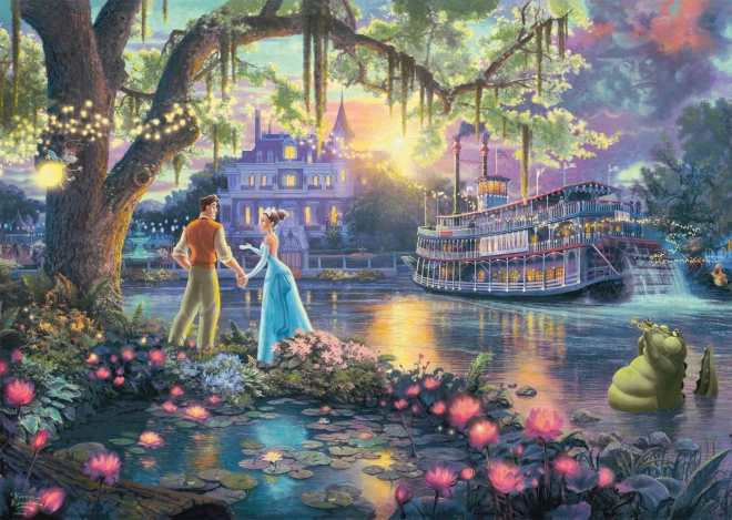 Puzzel prinses en de kikker 1000 stukjes