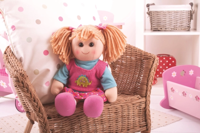 Poupée en tissu Bigjigs Toys Susie 38 cm