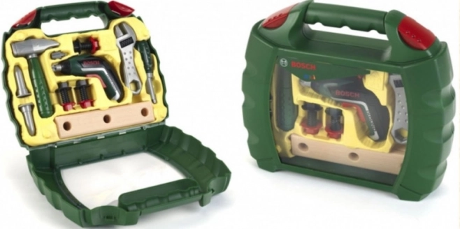 Set d’outils BOSCH dans une mallette avec visseuse sans fil IXOLINO II