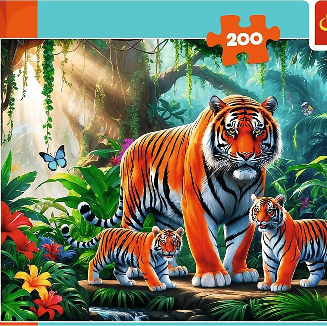 Puzzle Tiger Habits 200 Pieces