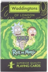 Speelkaarten Waddingtons Rick and Morty