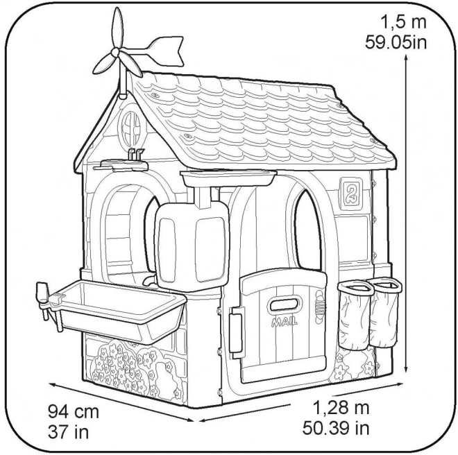 Tuinhuis Feber Eco