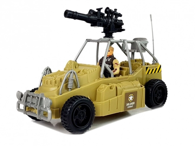 Militaire gigantische vliegtuigset 87 cm met geluiden Licht Militaire accessoires