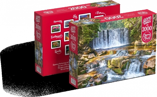 Puzzel Boscascade 2000 stukjes