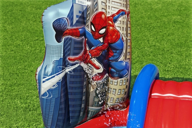 Opblaasbaar waterpark Spider-Man