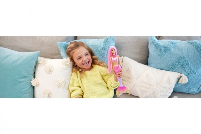 Barbie Sirene die van kleur verandert