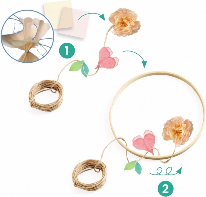 DJECO ensemble créatif Couronne de fleurs Dalia