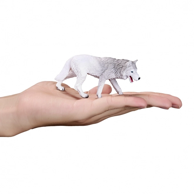 Realistische figuur van de Arctische wolf