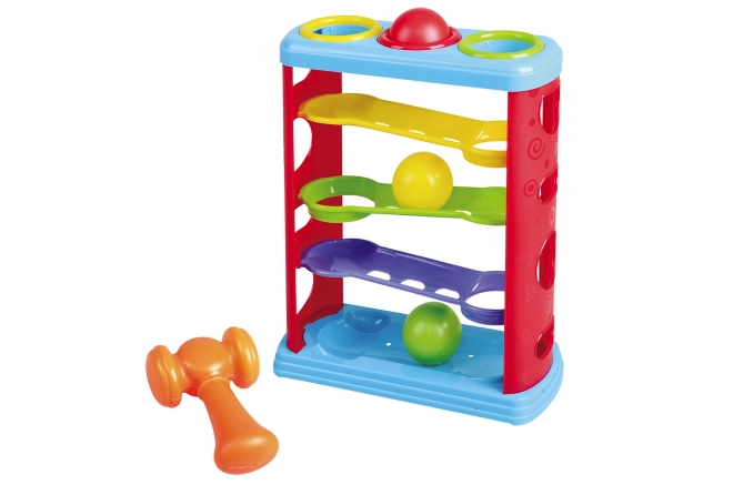Toren met ballen en hamertje