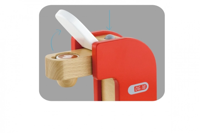 Holz-Kaffeemaschine für Kinder
