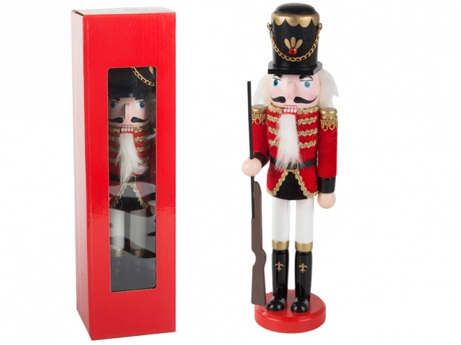 Houten notenkraker soldaat - Kerstdecoratie