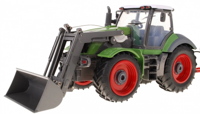 Tractor met laadbak en aanhanger voor kinderen 3+