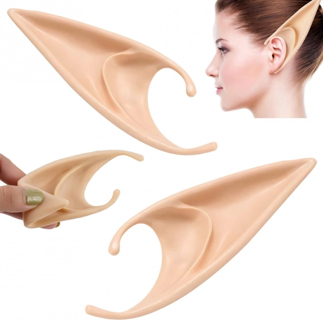 Siliconen elfenoren voor cosplay en halloween, universele maat