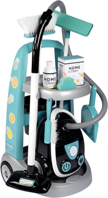 Smoby schoonmaakkarretje met stofzuiger voor kinderen