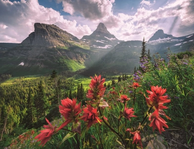 Puzzel Prachtig landschap 2000 stukjes
