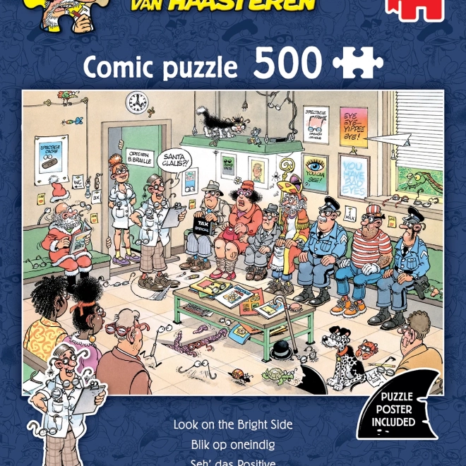 JUMBO Puzzel Jana van Haasteren: Kijk vanaf de andere kant - 500 stukjes