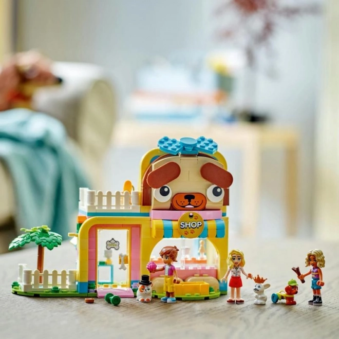 Lego Friends dierenaccessoires winkel
