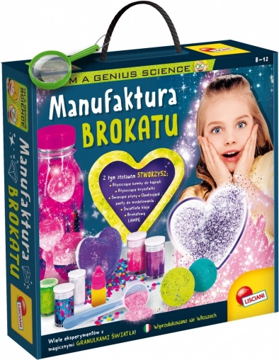 Im A Genius Manufacture scintillante – kit scientifique créatif pour filles
