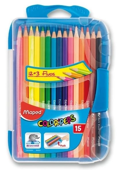 Dreieckige Buntstifte Maped Color'Peps Smart Box 15 Stk.