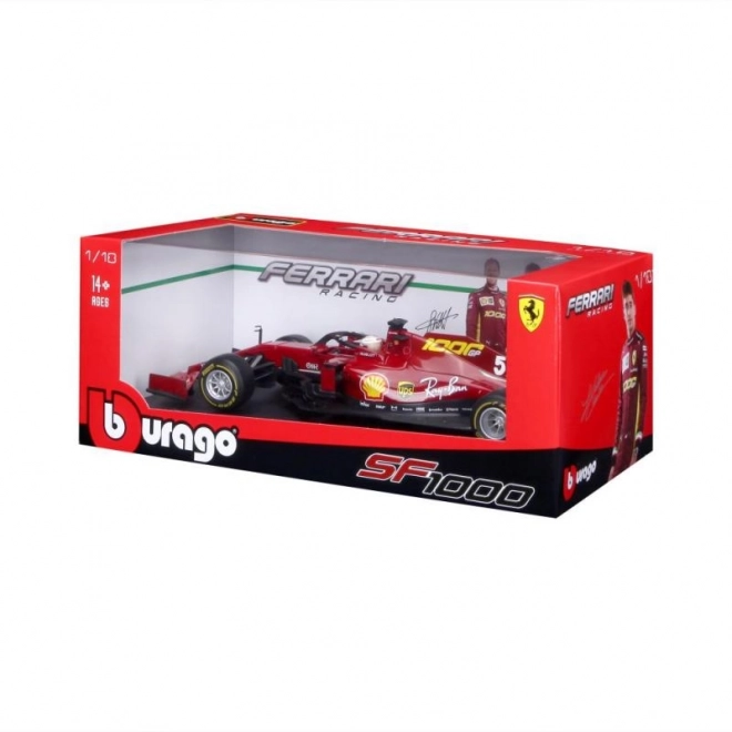 Metal Model Car Ferrari SF1000 F1 2020 Tuscan GP Sebastian Vettel