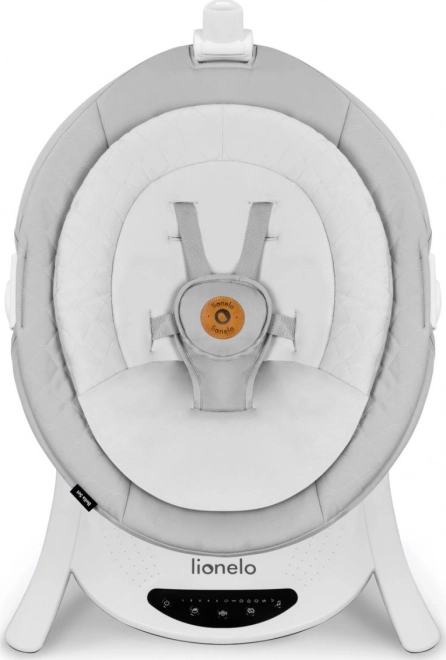 LIONELO Baby ligstoel Bella Set Grijs Beton 2v1