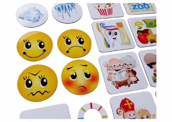 Magnetische kalender voor kinderen - Kleuterschool