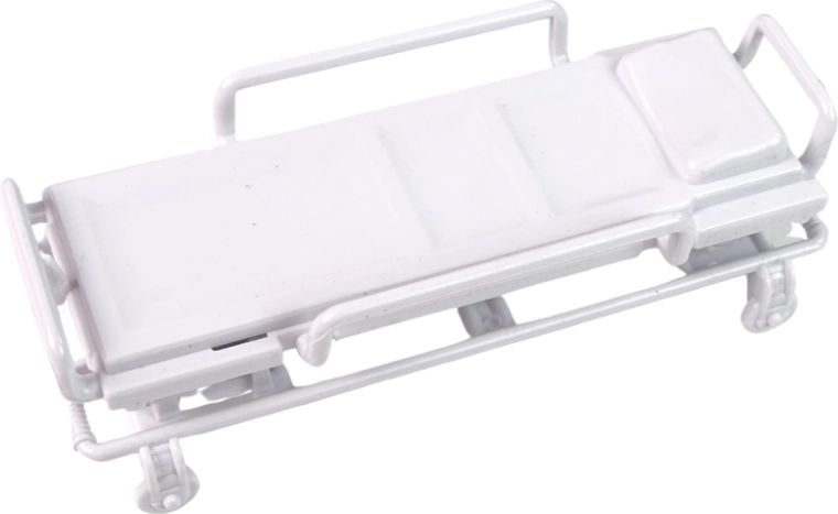 Brancard op wieltjes inbegrepen