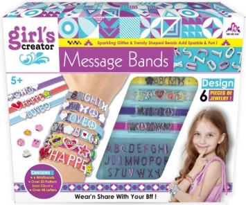Fabrication de bracelets Message