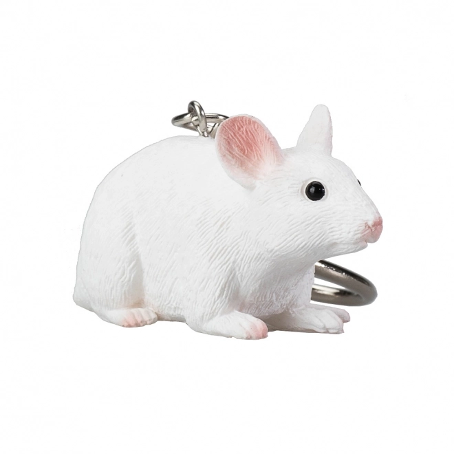 Realistischer Schlüsselanhänger Maus