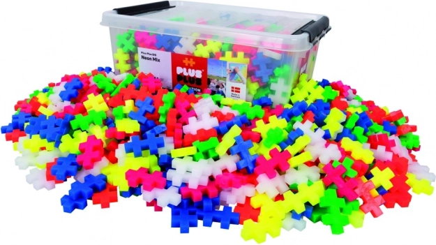 Plus-Plus BIG Neon box 600 pieces