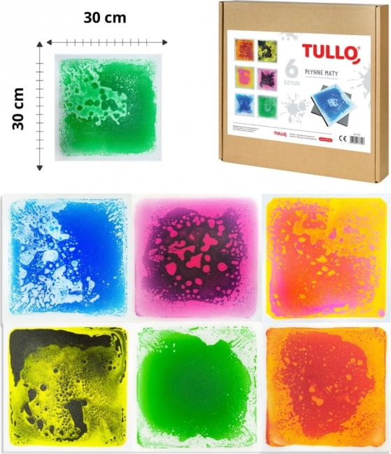 Tullo zintuiglijke vloeistof matjes 6 stuks