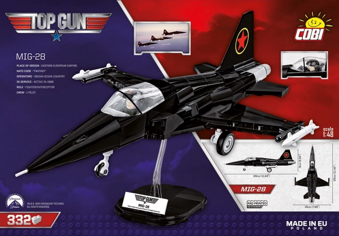 Constructieset vliegtuig Top Gun: MiG-28