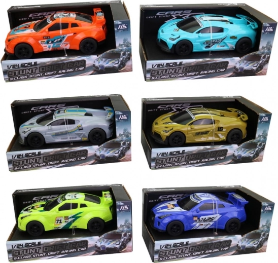 Plastic car for boys 16 cm