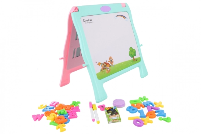 Magnetische Tafel 2in1 mit Zubehör