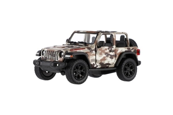 Auto Jeep Wrangler Camo editie metaal/plastic 13 cm