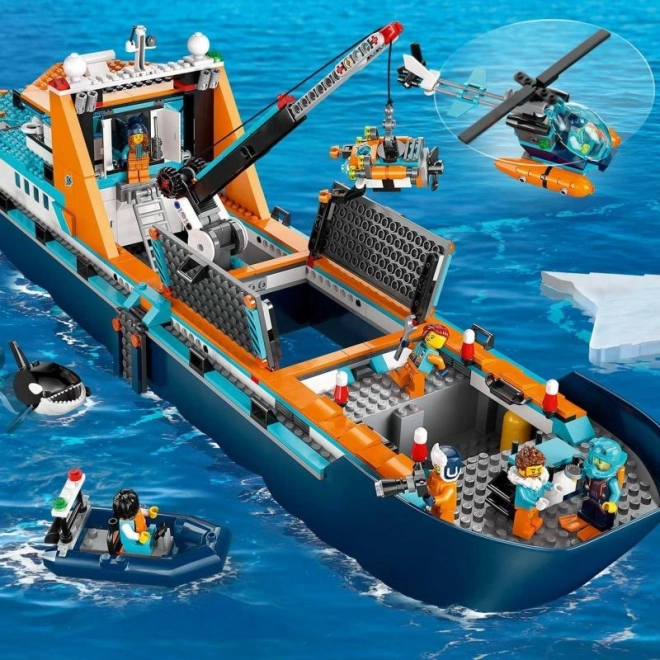 LEGO City schip van Arctische onderzoekers