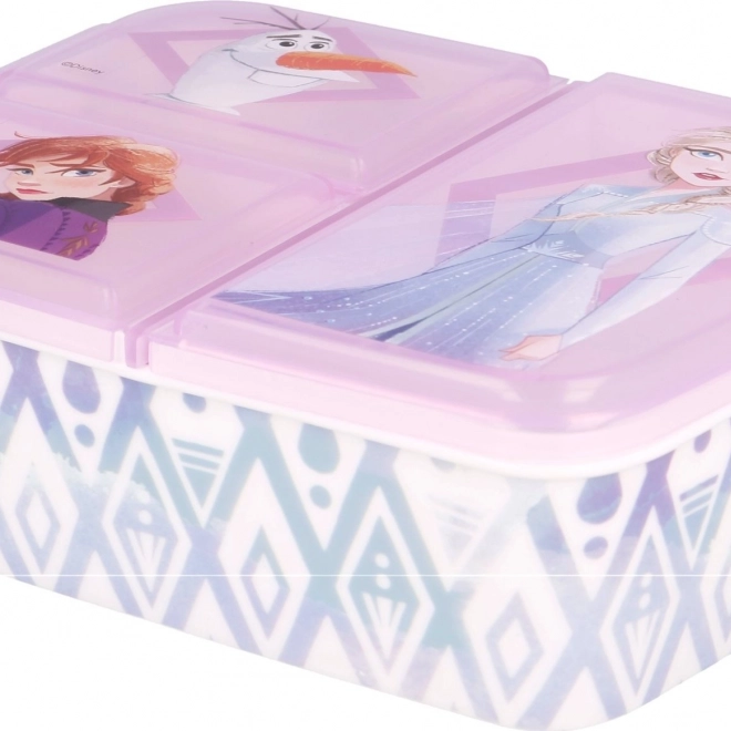 Three separate compartments