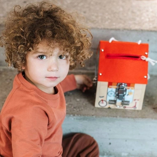 Lilliputiens – houten huisje met sloten