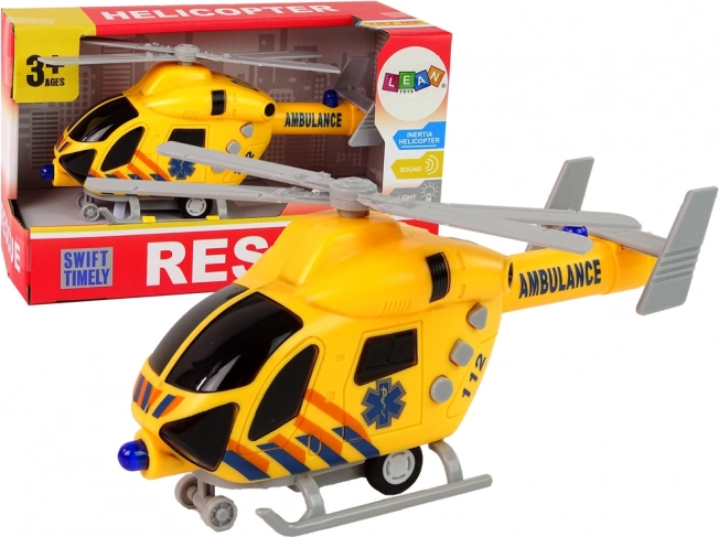 Rettungshubschrauber mit Licht und Sound