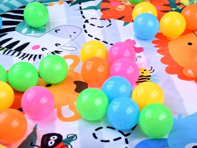 Spielmatte und Laufgitter für Kinder 2 in 1