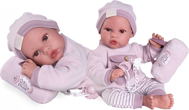 Realistic Doll Erika with soft fabric body 42 cm