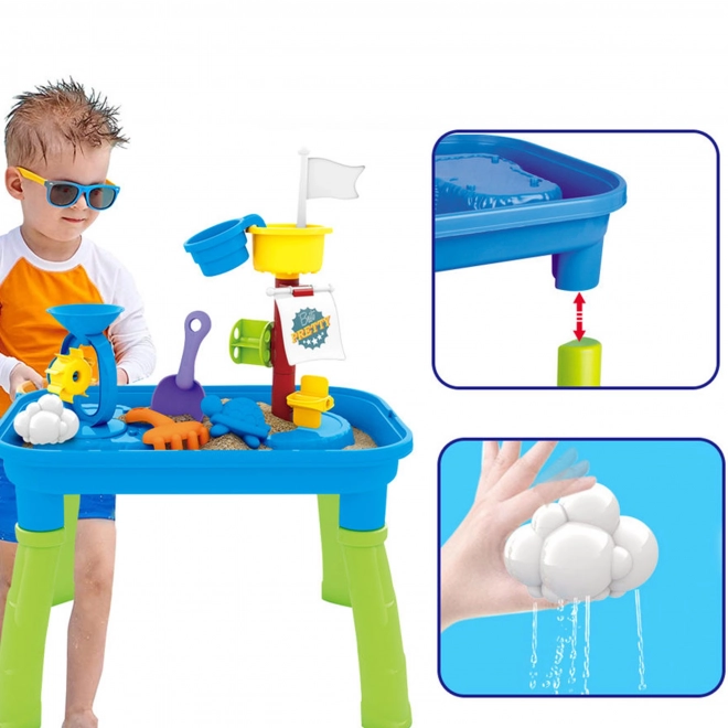 woopie kindertisch spiel Wassertisch 2in1 piratenschiff
